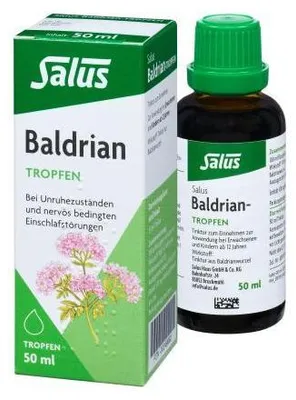 Zdjęcie produktu dla Krople walerianowe Salus, roztwór 50 ml