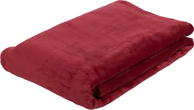 Produktbild von Kuscheldecke 100% Plolyester (Microfaser) "Memphis" 150 x 200 cm - rot (37)
