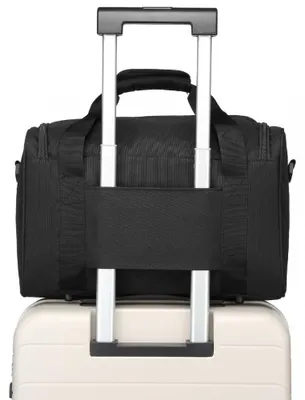 Produktbild von Handgepäcktasche 40x30x20 für Ryanair & Wizz Air, Kabinentasche, Flugzeugtasche, Reisetasche schwarze Globe