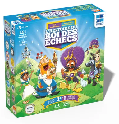 Image de L'HISTOIRE DU ROI DES ÉCHECS - MEGABLEU - Jeu éducatif