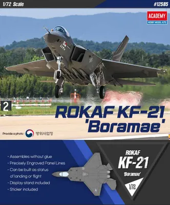 Obrázek produktu pro Model Kit letadlo 12585 - ROKAF KF-21 "Boramae" (1:72)