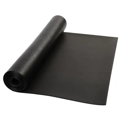 Obrázok produktu pre FCH Podložka na behanie, ochranná podložka z PVC s hrúbkou 0,6 mm, podložka a ochranná podložka pre fitness a športové zariadenia – 230 x 100 cm, fitness podložka, podložka na podlahu
