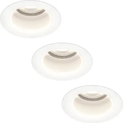 Produktbild von hoftronic LED Einbaustrahler 4W 345lm 6500K Dimmbar GU10 Weiß IP65