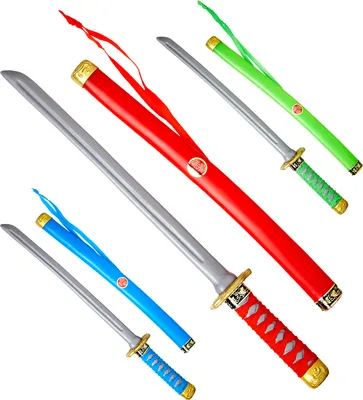 Produktbild von Japanisches Katana - Ninja Schwert mit Scheide in 3 Farben rot