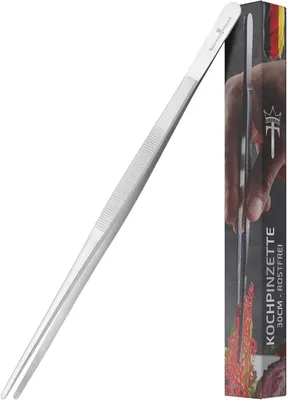 Küchenpinzette und Grillzange von 30 cm aus Edelstahl
