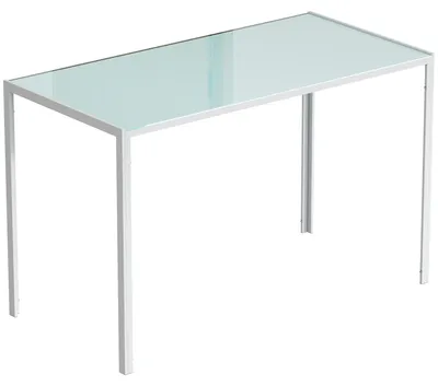 Produktbild von Esstisch Küchentisch großer Tisch, modernes Design, 120 cm x 60 cm x 75 cm, Weiß