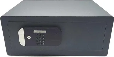 Zdjęcie produktu dla Yale YLFM/200/EG1, Sejf bezpieczny, Czarny, Kod, Czytnik linii papilarnych, Klucz, 24,8 l, Podłogowy/ścienny, 200 mm