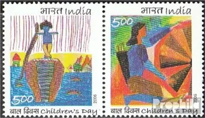 Produktbild von Briefmarken Indien 2006 Mi 2171-2172 Paar (kompl.Ausg.) postfrisch Kinder