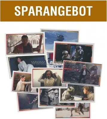 Zdjęcie produktu dla Star Wars Przebudzenie Mocy - Naklejki kolekcjonerskie - 50 naklejek mieszanych