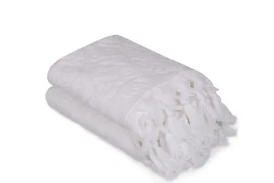 Produktbild von Mijolnir, Bağlamalı- SHS1268, Weiß, Handtücher, 550 gr/m², 100% BAUMWOLLE