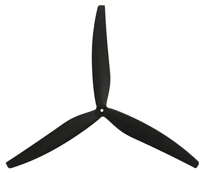 Produktbild von Gemfan 1507-3 15 Zoll 3-Blatt Propeller Schwarz (1CW+1CCW)