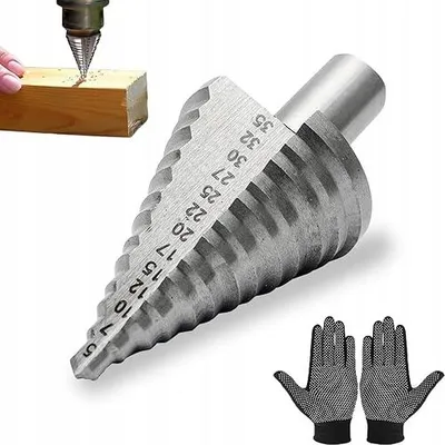 Produktbild von HSS Stufenbohrer Konisch Schaft 10 mm Ø 5-35 mm