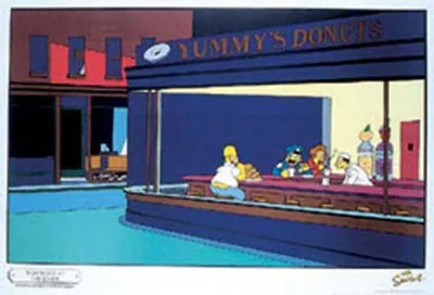 Produktbild von Simpsons, The - Poster - Hopper