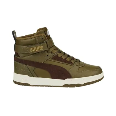 A single Puma RBD Game Winter Sneakers Kinder shoe is shown against a white background.