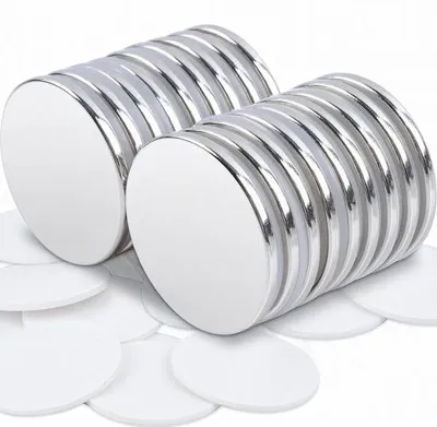 Obrázok produktu pre Magnetické lepiace podložky 25 x 2 mm pre bielu tabuľu
