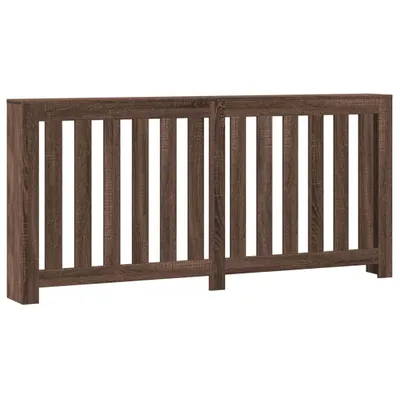 Obrázek produktu pro vidaXL Radiátorové obložení hnědý dub 175x20x82 cm materiál na bázi dřeva