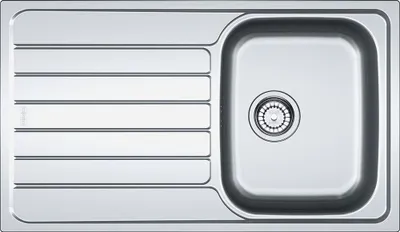 Immagine prodotto di Lavello da incasso in acciaio inox da 45 cm con sifone Franke 005665