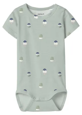 Produktbild von Name IT Herren Nbmjerome Ss Body, Pale Aqua, Numeric_68