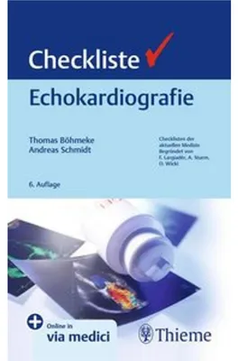 Produktbild von Checkliste Echokardiografie