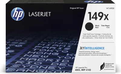 Zdjęcie produktu dla HP Oryginalny wkad z czarnym tonerem o wysokiej wydajnoci 149X LaserJet