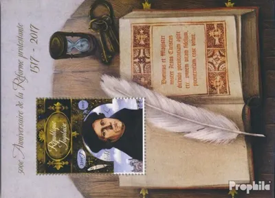 Produktbild von Briefmarken Togo 2017 Mi Block 1537 (kompl. Ausgabe) postfrisch Reformation