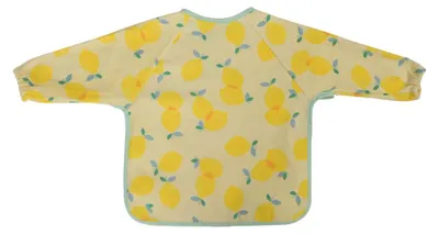 Obrázok produktu pre Lorelli podbradník s rukávmi – detský podbradník 6+ mesiacov, bavlna/polyester, PEVA zadná strana, UNI BOY GIRL, Yellow Blue Pink