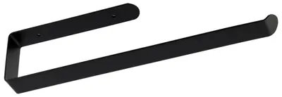 Image de Porte-serviettes en acier inoxydable 304, noir, adhésif, sans perçage, 32,3 cm