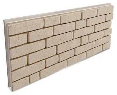 Zdjęcie produktu dla Panele elewacyjne HEXIM, 121x50 cm - wygląd kamienia, płyty ścienne EPS, powłoka akrylowa, do użytku wewnętrznego i zewnętrznego