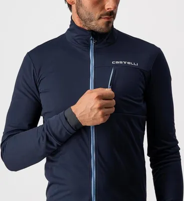 Produktbild von CASTELLI Fahrrad-Thermojacke - GO - Blau L