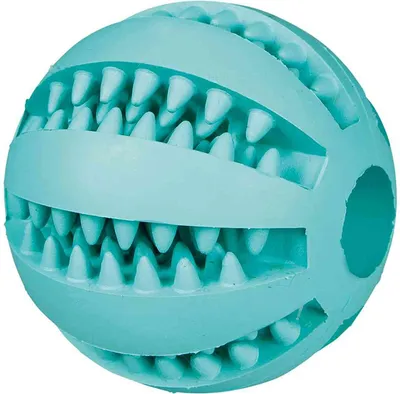 Obrázok produktu pre TRIXIE 3259, Pes, Lopta, Tyrkysová, Guma, Žuvanie, 5 cm