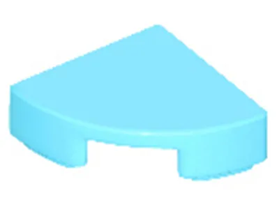 Produktbild von Lego® 1x1 Fliesen Rundecke 25269 - 1 Stück Mittleres Azurblau