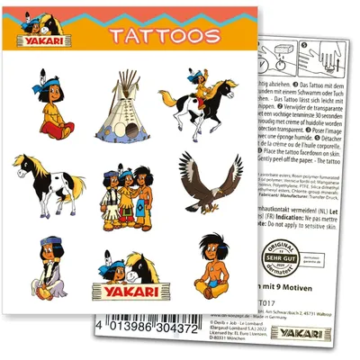 Produktbild von Yakari Tattoos