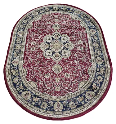 Image de Tapis EXCLUSIVITÉ N° 03 ovale rouge 200 x 290 cm