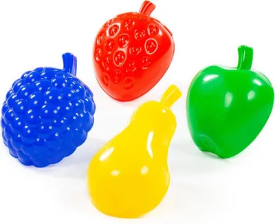 Immagine prodotto di Stampi in sabbia per frutta 4 pezzi POLESIE 40275