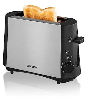 Produktbild von Cloer 3890 Single-Toaster 600W 1 Scheibe Auftau Krümelschublade Edelstahl