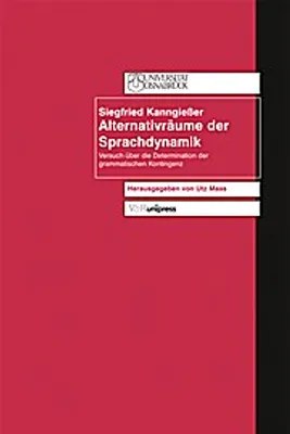 Produktbild von Alternativräume der Sprachdynamik