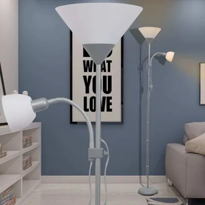 Obrázok produktu pre The Living Store Stehlampe Grau