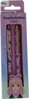 Produktbild von Kugelschreiber-Set Anime - 2tlg.