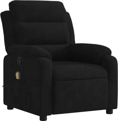 Obrázok produktu pre VidaXL 373517, Zamat, Čierna, Pena, 110 kg, 750 mm, 925 mm