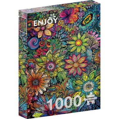 Immagine prodotto di Puzzle 1000 pezzi Enjoy – Flower Power