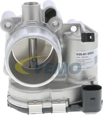 Produktbild von VEMO V25-81-0002 Drosselklappe für FORD Fiesta Mk6 Schrägheck (JA8, JR8) Focus II Schrägheck (DA, HCP, DP) Focus II Kombi (DA, FFS, DS) FUSION (JU)