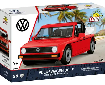 Immagine prodotto di COBI Klemmbaustein-Set VW Golf I Cabriolet, 89 Teile, Kunststoff, 24660