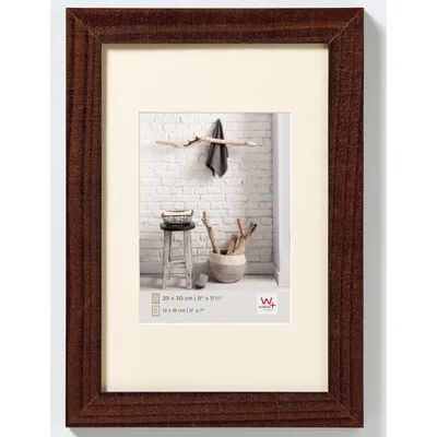Produktbild von Walther Design HO070N, Einzelbilderrahmen, Holz, Walnuss, 40 x 60 cm, 14 mm, 551 mm