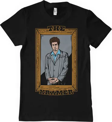 Produktbild von Seinfeld - The Kramer Art T-Shirt - Large - Black