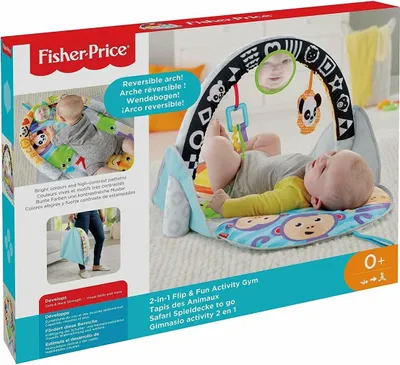 Produktbild von Mattel FXC14 - Fisher-Price - Spieldecke 2 in 1, Safari