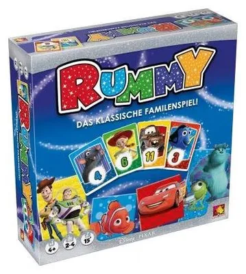Imagen del producto de Disney Rummy – Juego de mesa – Asmodee – 2-6 jugadores – 8+
