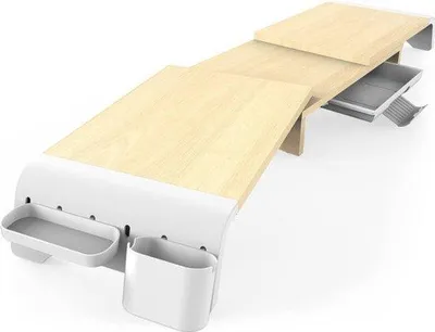 Image de Support pour ordinateur portable stable et ergonomique pour le travail de bureau