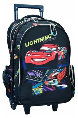 Image de Sac à roulettes Disney Cars Lightning, sac de 46 cm
