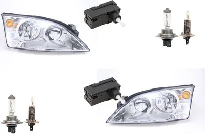 Immagine prodotto di Johns, fari adatti a Ford Mondeo 01 00-07 + H7 H1 sinistra destra con servomotore 1126632 1134573 1435624 1144909 1349894 1S7113006SA 1S7113006S