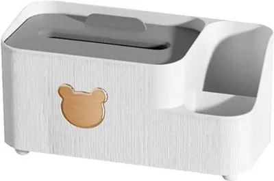 Zdjęcie produktu dla Pudełko na dokumenty – akcesoria biurowe – wielofunkcyjna konstrukcja – 24 x 11 x 12 cm